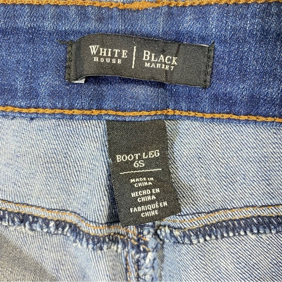 White House Black Market Blue Boot Cut Jeans - Picture 5 of 15